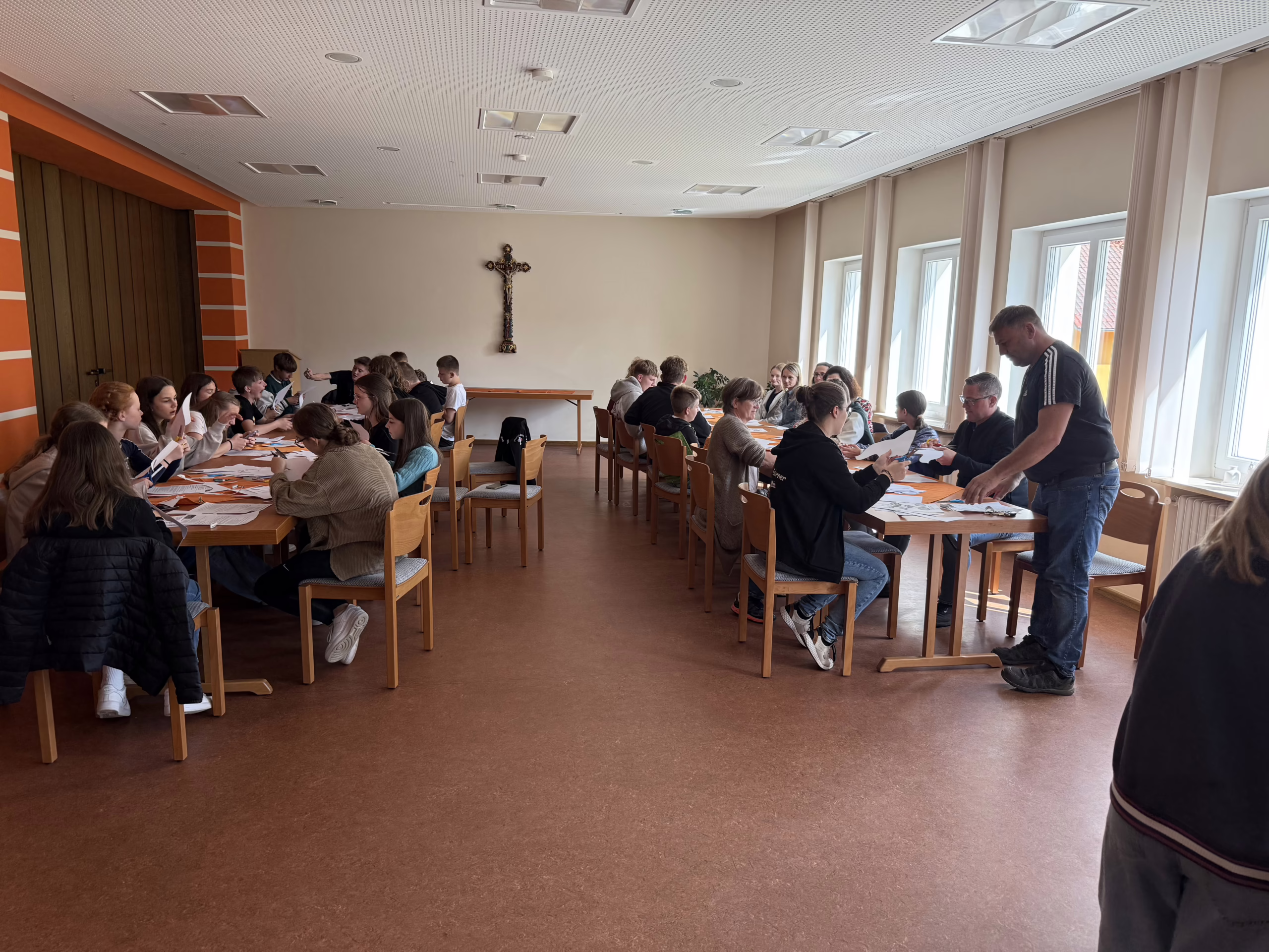 Treffen mit den Moosbacher Ministranten